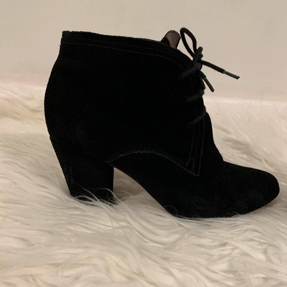 Bcbg Generation Suede Black Booties - image 1